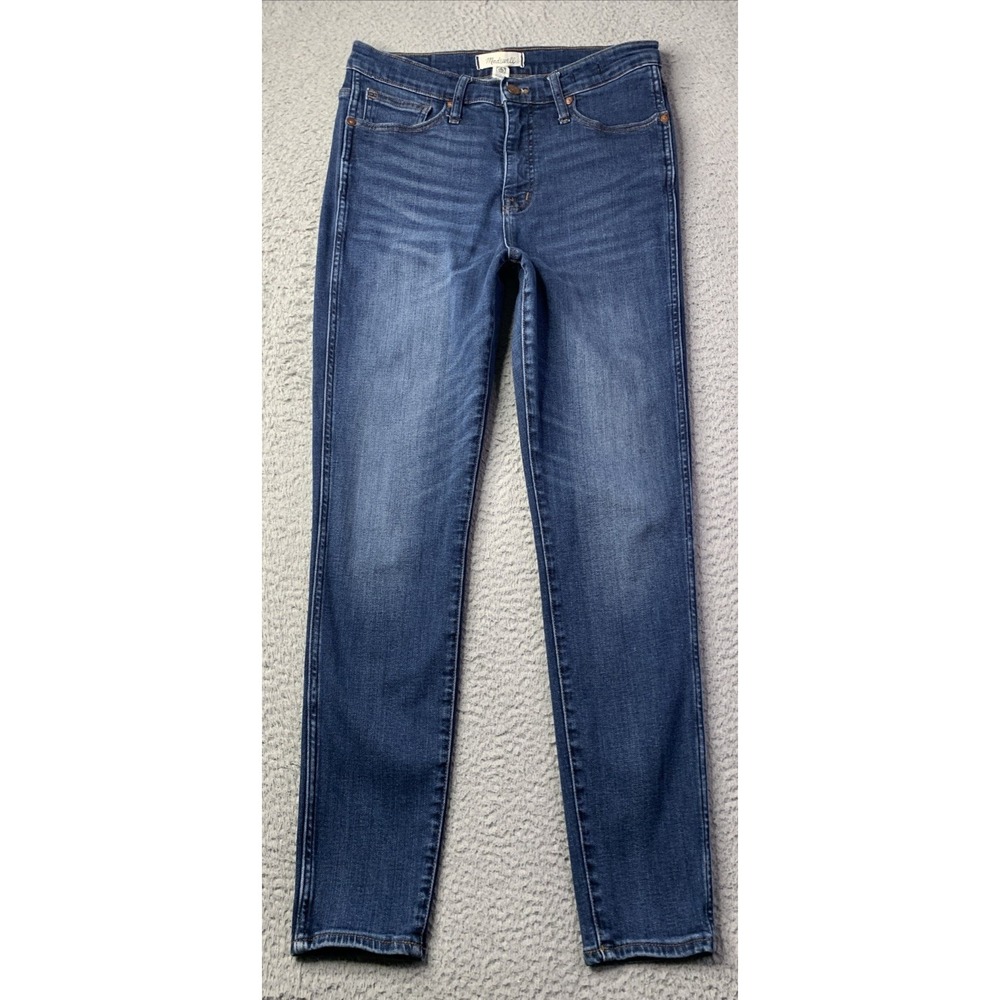 Madewell Jeans Womens Size 29  Blue Denim 10" High Rise Skinny Madewell Jeans